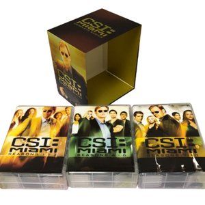 CSI: Miami: The Complete Series Full Season Sealed New Box Set USA Seller